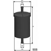 Fuel filter MISFAT - E529