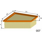 Luftfilter MISFAT - P590