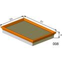 Luftfilter MISFAT - P701