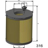 Oil Filter MISFAT - L104B