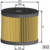 Oliefilter MISFAT - L108