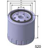 Oliefilter MISFAT - Z191