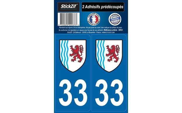 2 Adhesives "Region" Department 33 New Aquitaine
