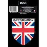 1 Adhesive "Country" Coat of Arms United Kingdom Mister-Auto - STP5B