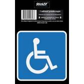 1 Förklippslim "Handicap" Mister-Auto - STU5