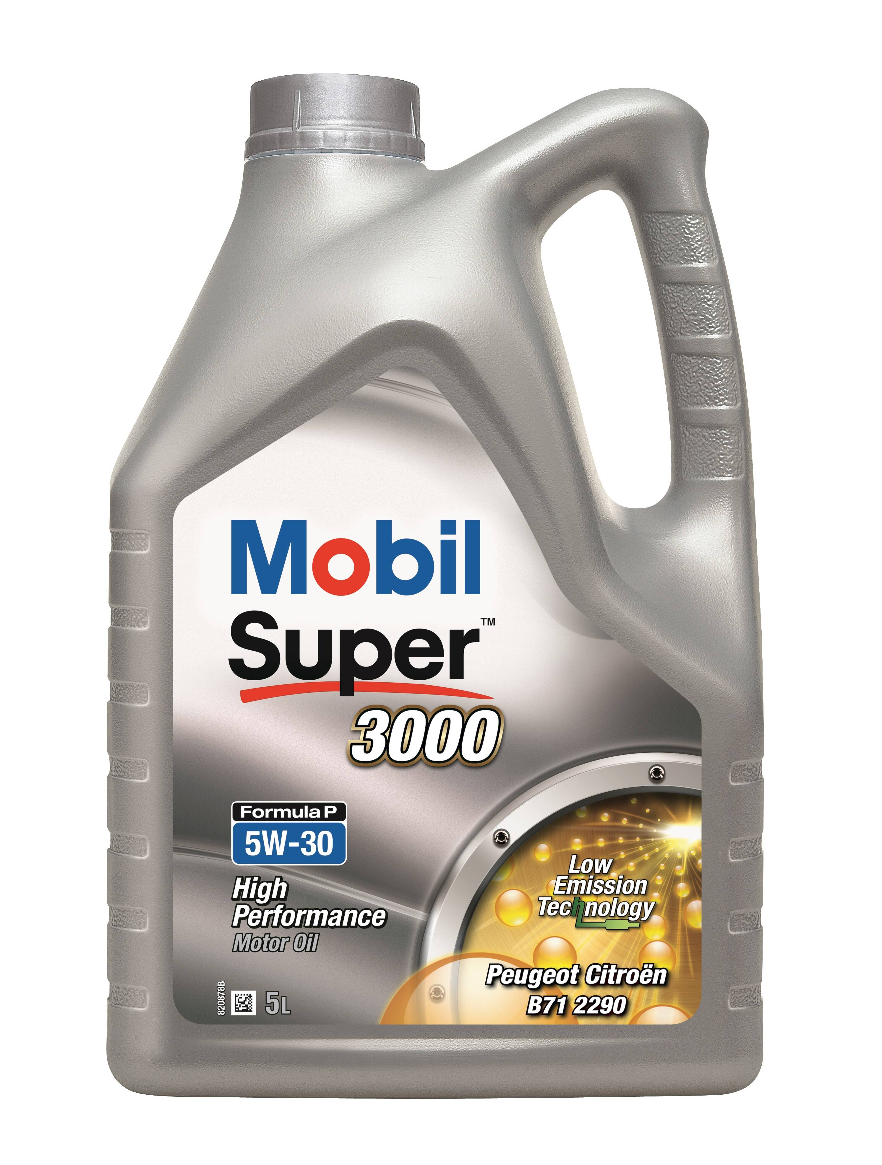 Engine Oil Mobil Super 3000 Formula P 5W-30 - 5 Liters