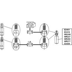 Bague d'étanchéité (moyeu de roue) MONROE - AK228