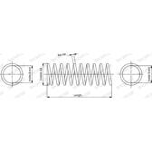 Coil Spring MONROE - SP2342