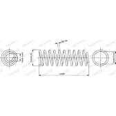 Coil Spring MONROE - SP2893
