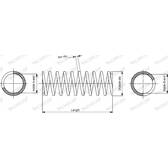 Coil Spring MONROE - SP3274