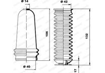 Steering gaiter