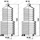 Soufflet de direction MOOG - K150030