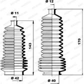 Soufflet de direction MOOG - K150157