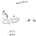 Achterlicht voor Jeep Cherokee (Originele accessoires) MOPAR - K68233208AA