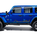 Seitliche Grafik Moab - 4-Türer (Original-Zubehör) MOPAR - K82215732