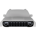 Frontgrill (Originaltillbehör) MOPAR - 735699546