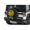 Spare tyre cover stubbled smiley face (Genuine accessories) MOPAR - K82212306
