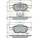 Front brake pad set MOTAQUIP - LVXL1063