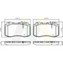 Front brake pad set MOTAQUIP - LVXL1073