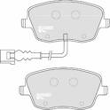 Front brake pad set MOTAQUIP - LVXL1099