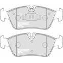 Front brake pad set MOTAQUIP - LVXL1259