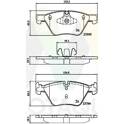 Front brake pad set MOTAQUIP - LVXL1291