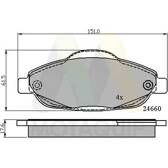 Front brake pad set MOTAQUIP - LVXL1333