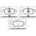 Front brake pad set MOTAQUIP - LVXL1424