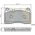 Front brake pad set MOTAQUIP - LVXL1445