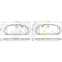 Front brake pad set MOTAQUIP - LVXL1920