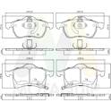 Front brake pad set MOTAQUIP - LVXL286