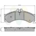 Front brake pad set MOTAQUIP - LVXL989