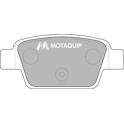 Rear brake pad set MOTAQUIP - LVXL1037