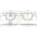Rear brake pad set MOTAQUIP - LVXL1167