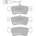 Rear brake pad set MOTAQUIP - LVXL1706