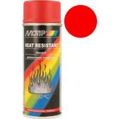 Hochtemperatur-Farbe Rot 4000 Serie 400 ml MOTIP - 04040