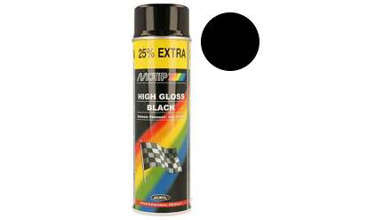 Peinture - Noir brillant - 500 ml MOTIP 04005