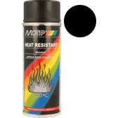 Pintura de alta temperatura negra 4000 series 400 ml MOTIP - 04031