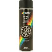 Tinta preta mate para jantes 4000 séries 500 ml MOTIP - 04019