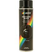 Glanzend zwart schilderij 4000 reeks 500 ml MOTIP - 04005