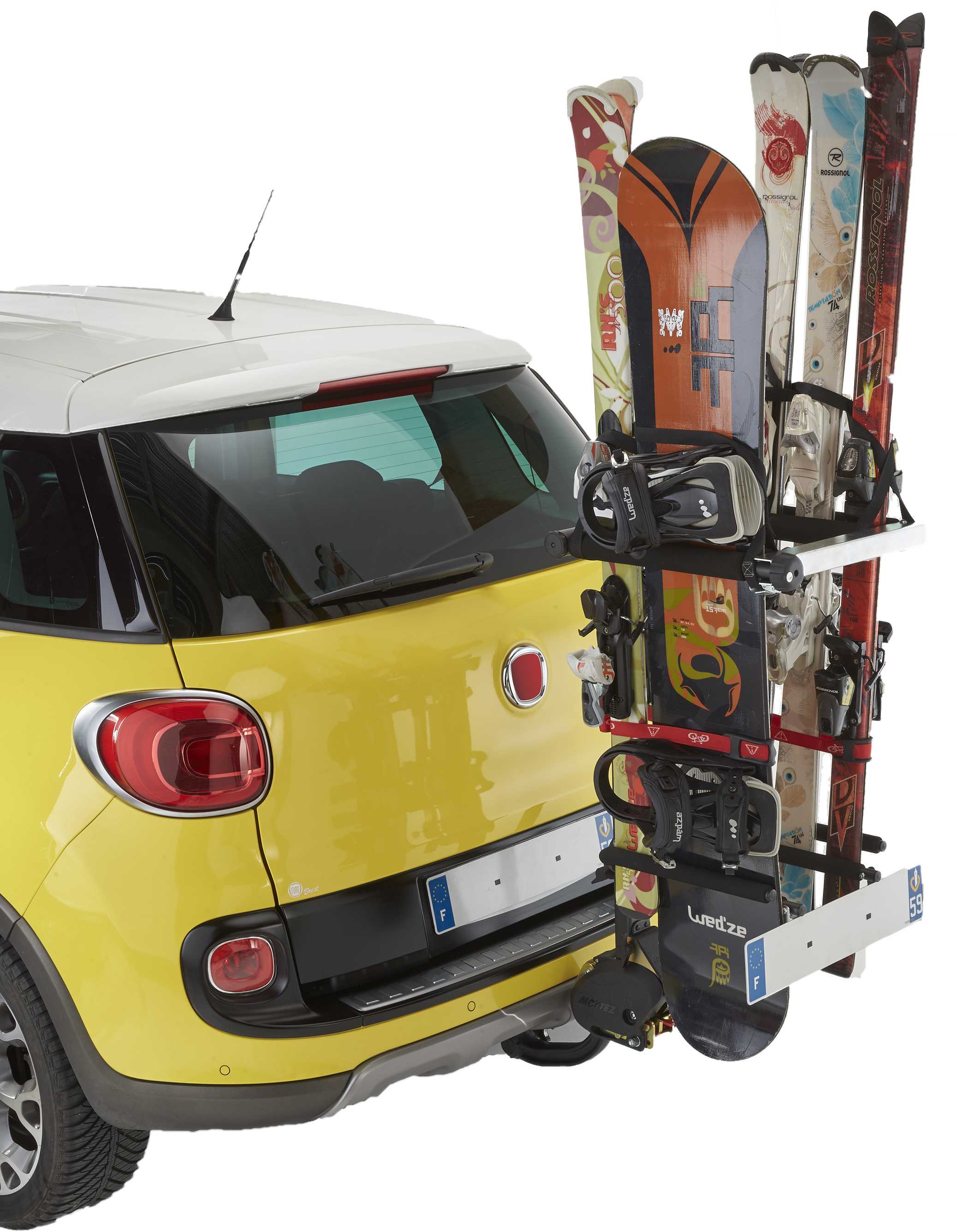 Ski carrier on hitch - ARES A022P (6 pairs)