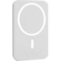 Powerbank - 5000mAh Magsafe compatible white MOXIE - 934473