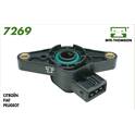 Sensor, Drosselklappenstellung MTE-THOMSON - 7269