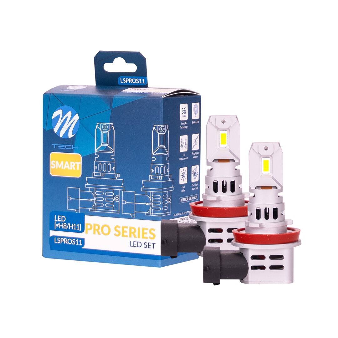 led bulbs h11 42w 12v 6000k 4600lm max plug and play