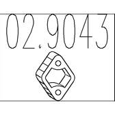 Aanslagrubber, demper MTS - 02.9043