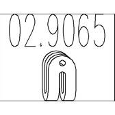 Aanslagrubber, demper MTS - 02.9065