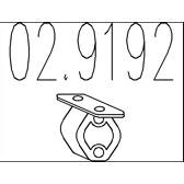 Aanslagrubber, demper MTS - 02.9192