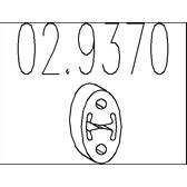 Aanslagrubber, demper MTS - 02.9370