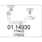 Abgasrohr MTS - 01.14930