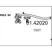 Abgasrohr MTS - 01.42020